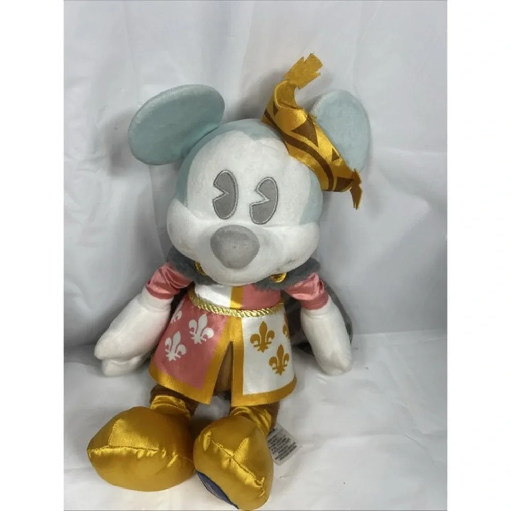 Disney Mickey Mouse The Main Attraction Plush King Arthur‎ Carousel Ltd 7/12
